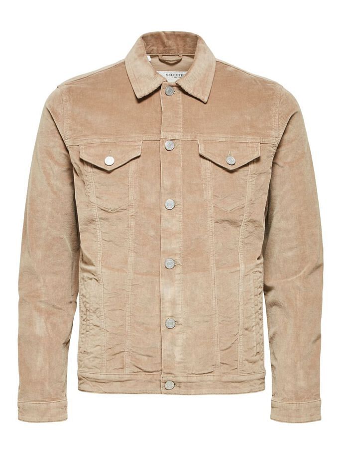 Beige Corduroy Jacket