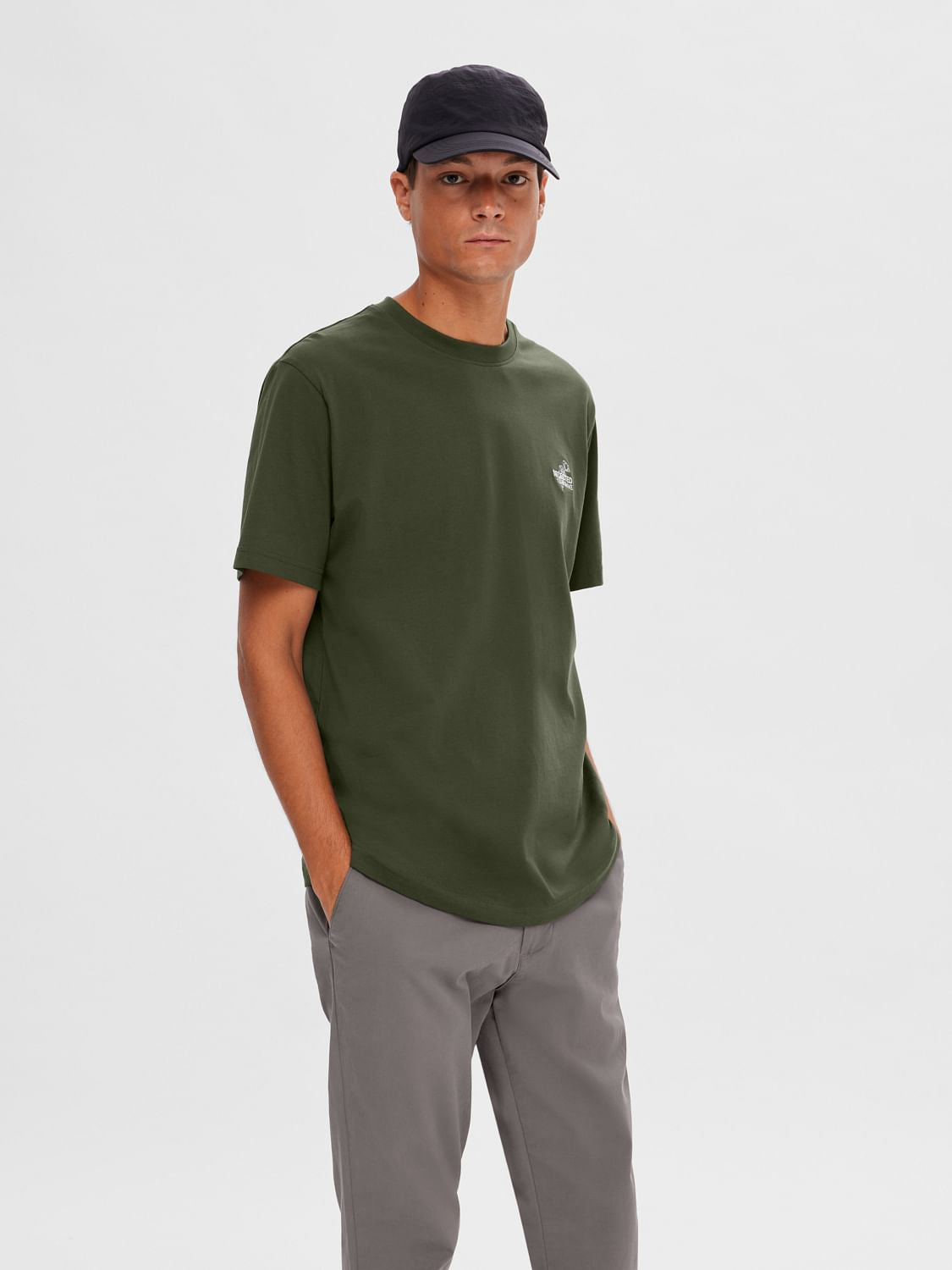 Green Organic Cotton T-shirt