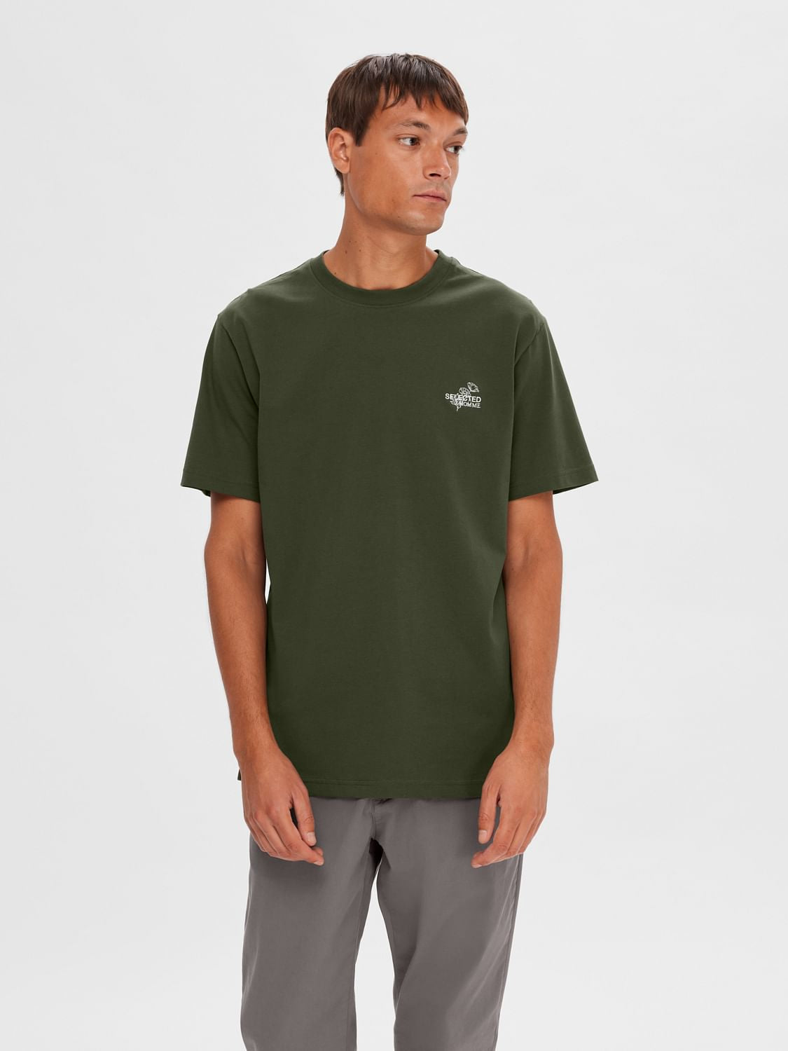 Green Organic Cotton T-shirt