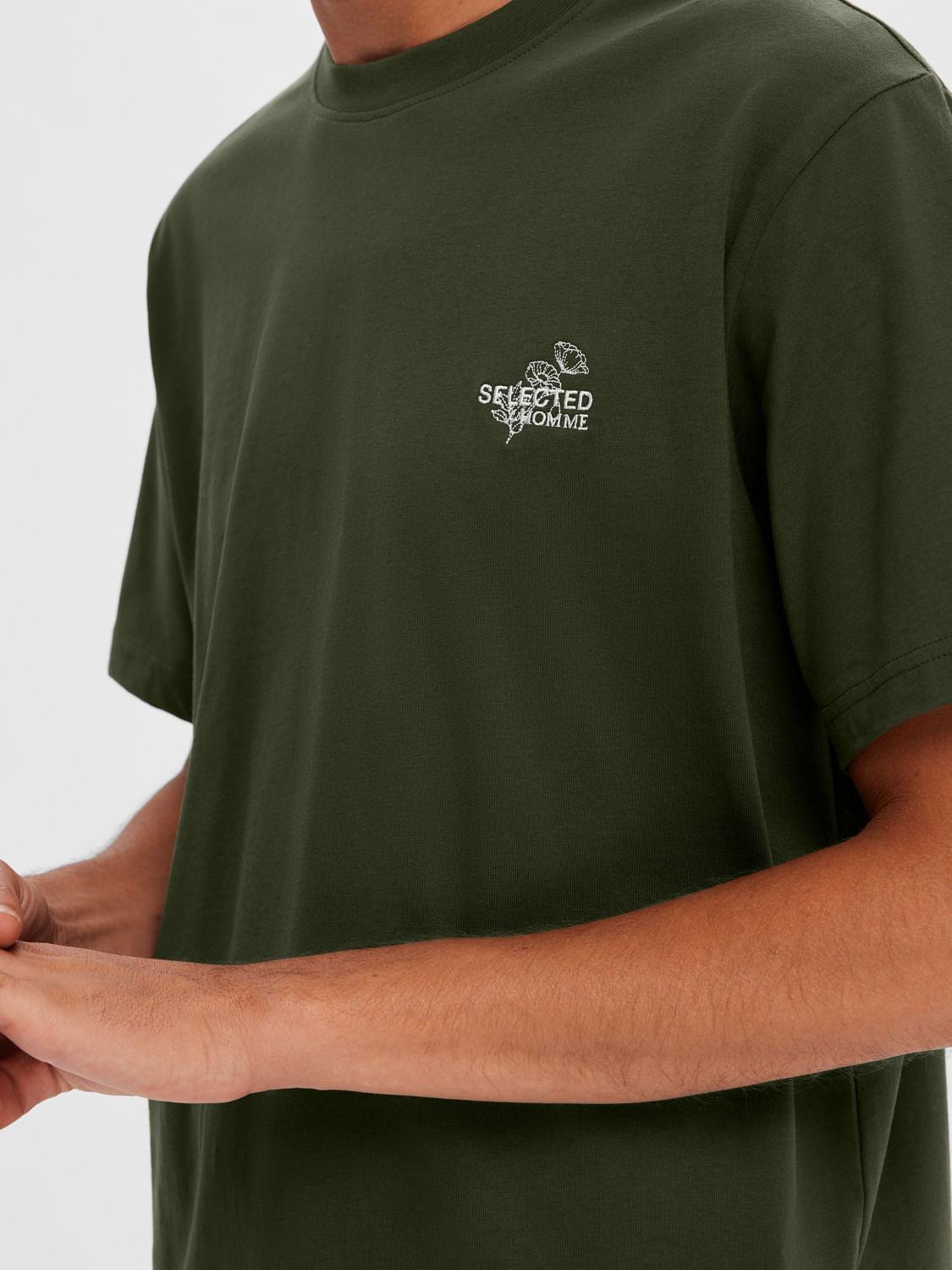 Green Organic Cotton T-shirt