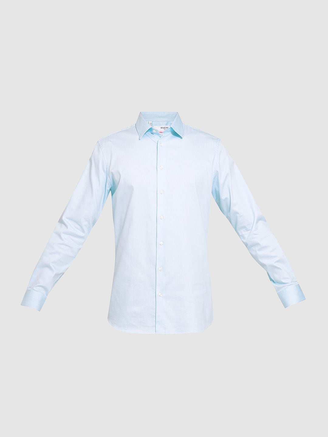 Light Blue Organic Cotton Performance Shirt