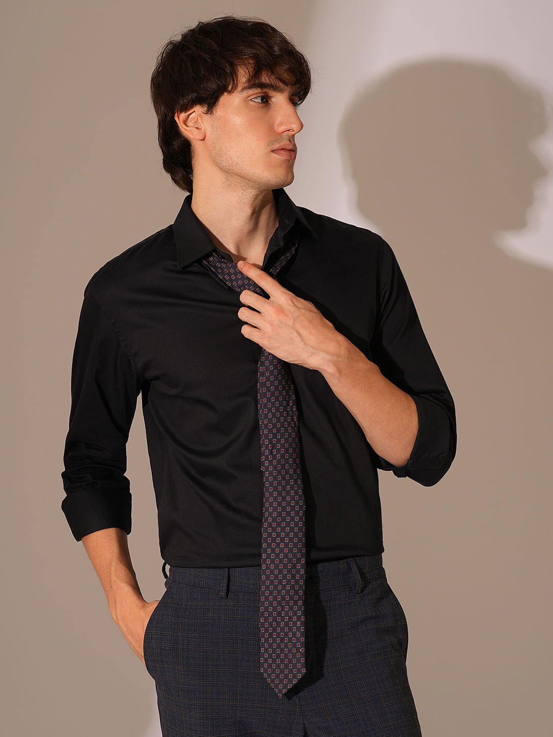 Black Organic Cotton Performance Shirt