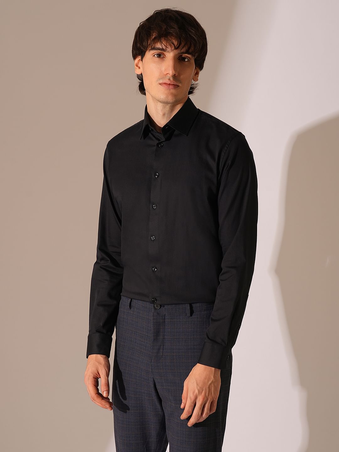 Black Organic Cotton Performance Shirt
