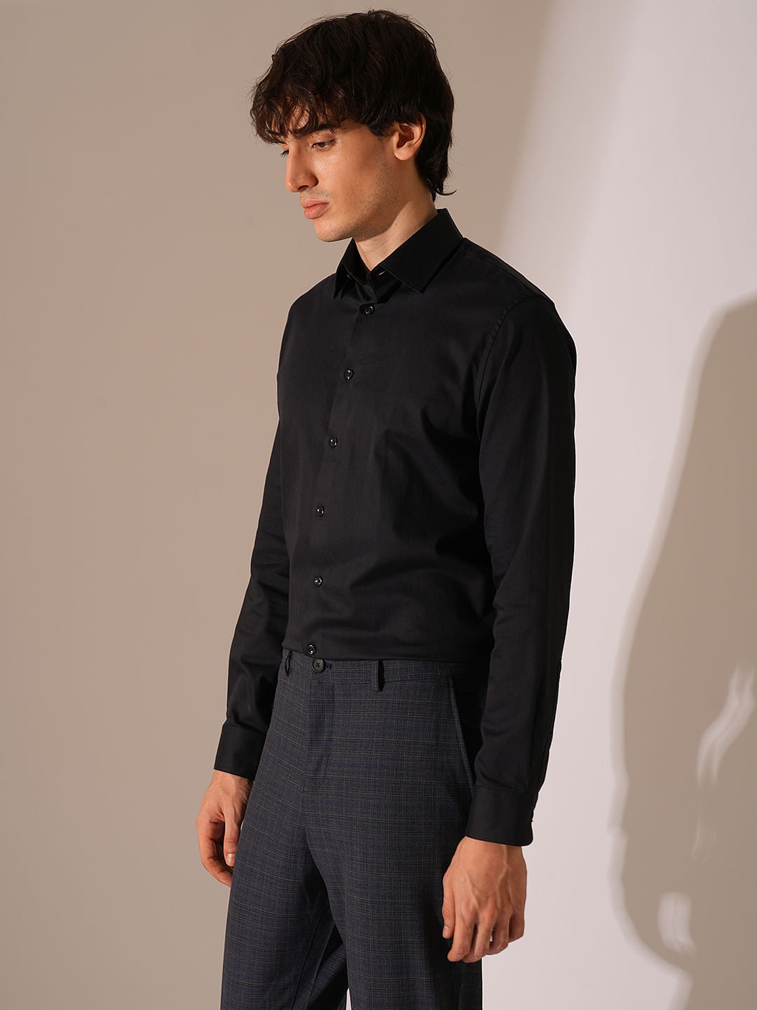 Black Organic Cotton Performance Shirt