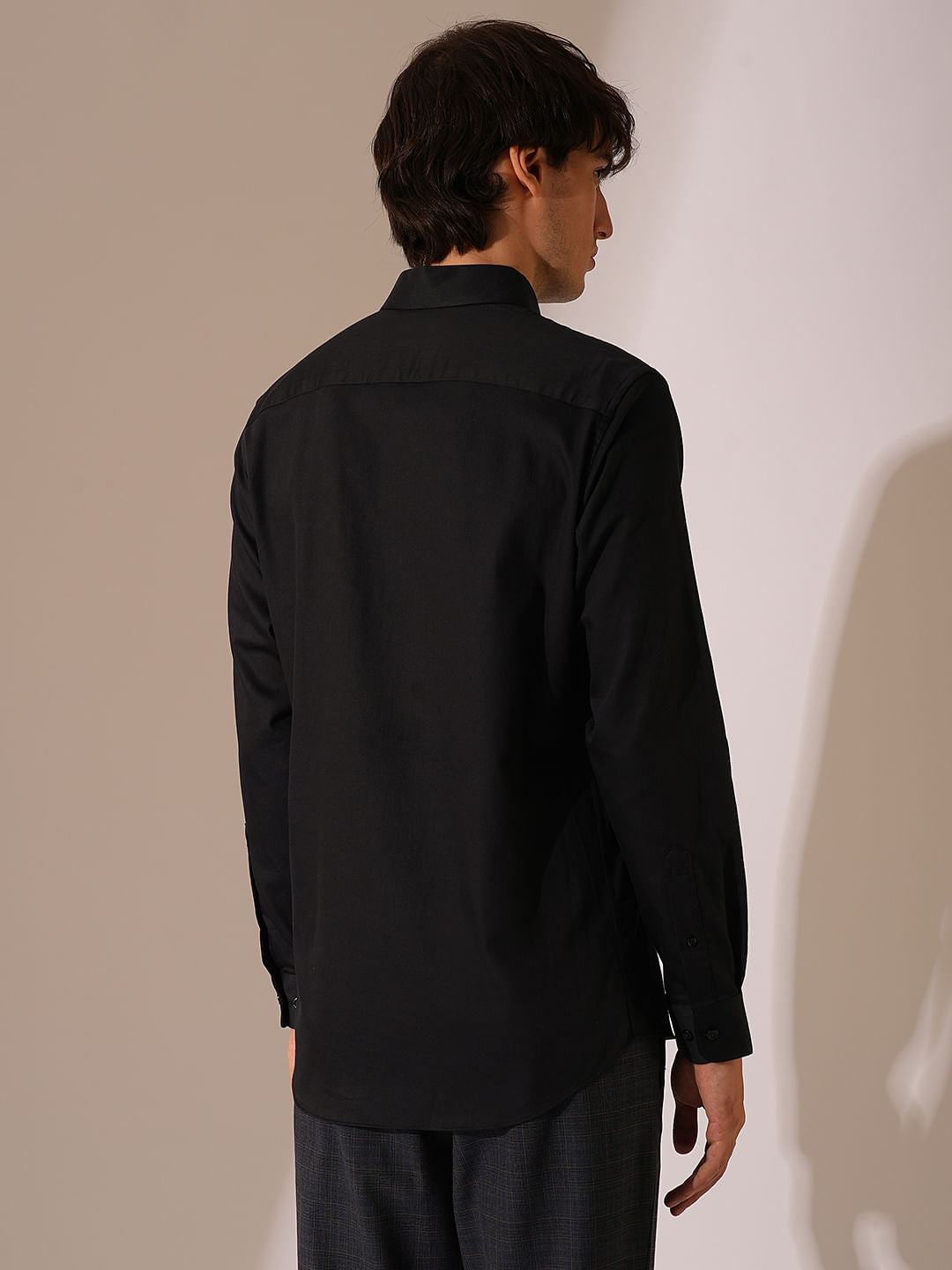 Black Organic Cotton Performance Shirt
