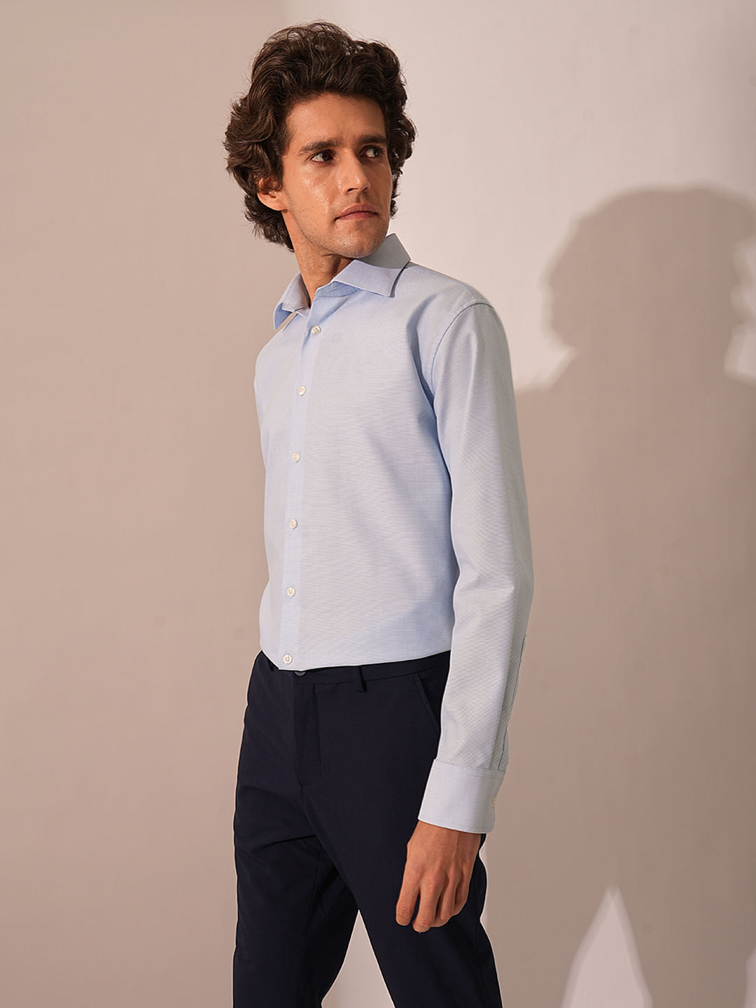 Light Blue Non-Iron Formal Shirt