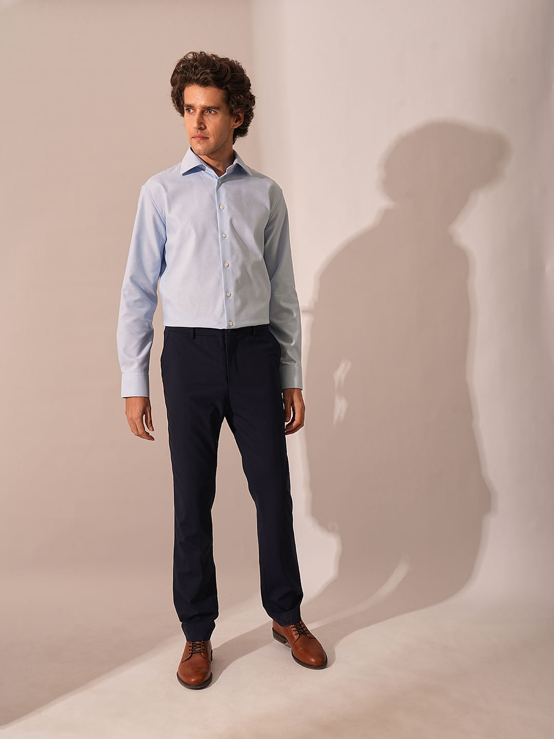 Light Blue Non-Iron Formal Shirt