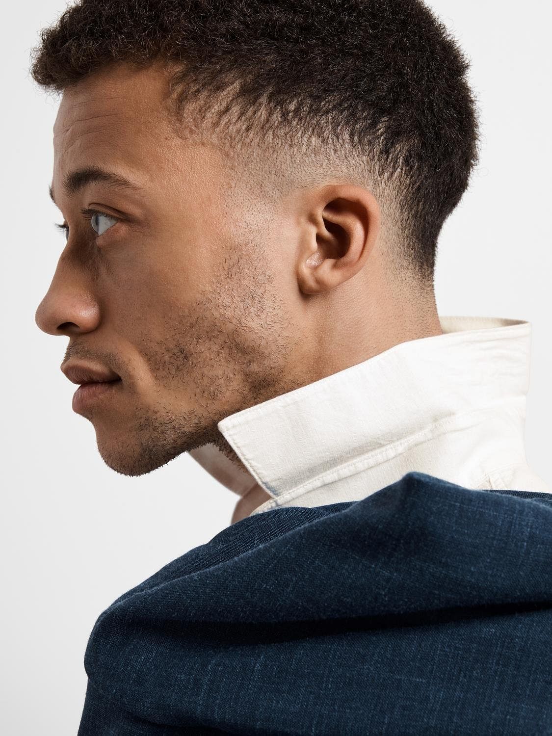 White Linen Full Sleeves Shirt