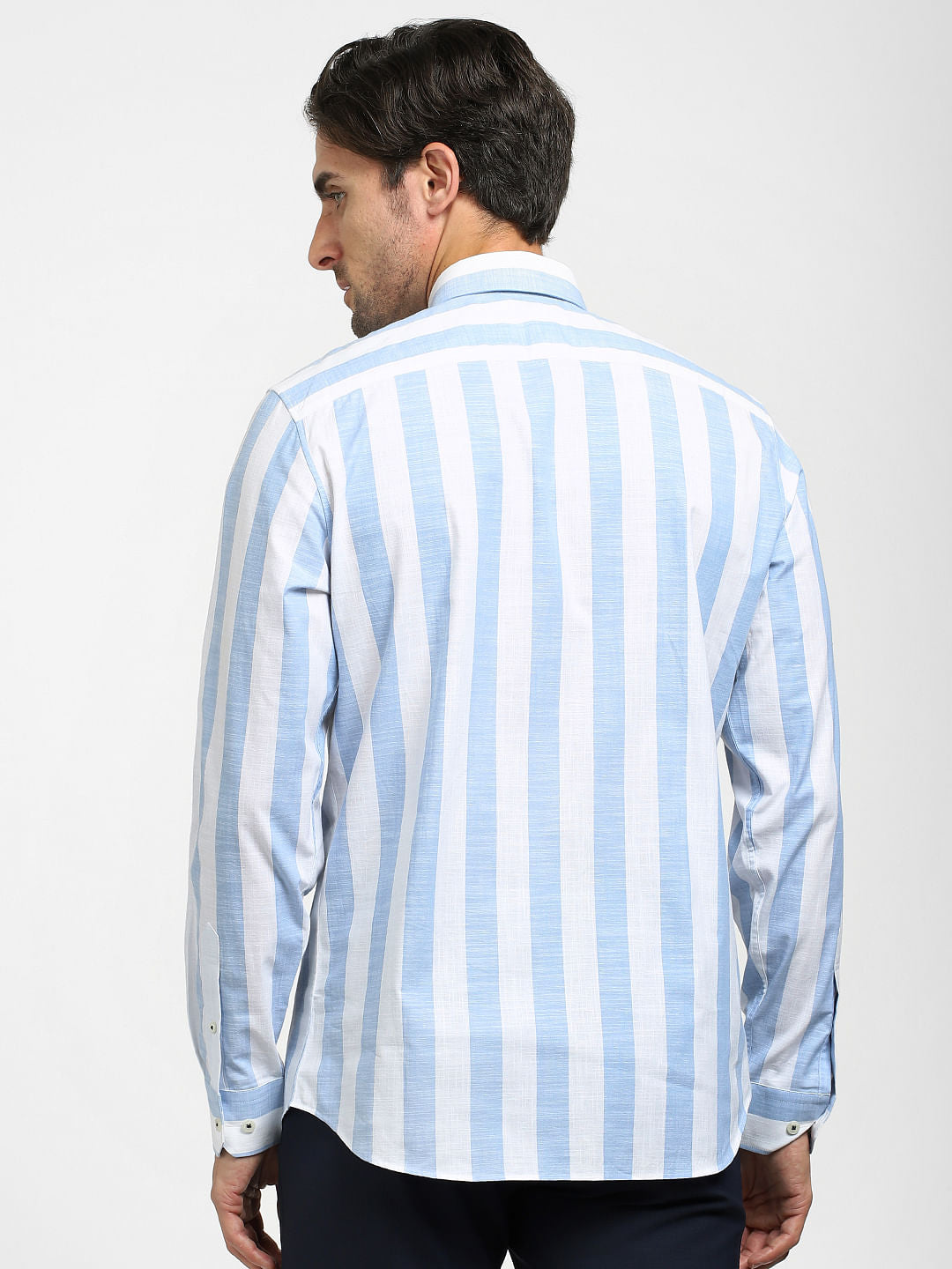White Striped Organic Cotton Shirt