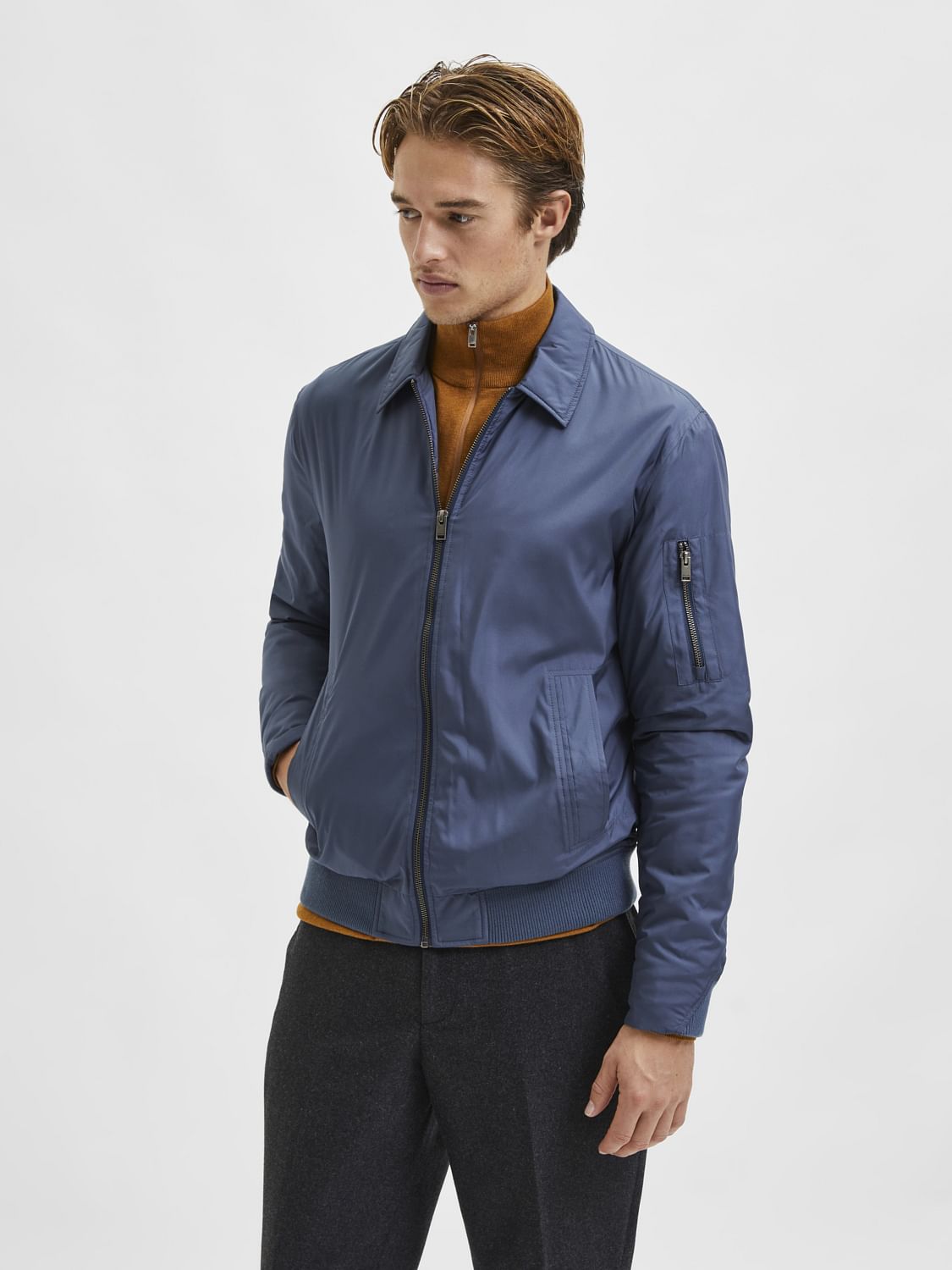 Blue Light Padded Jacket