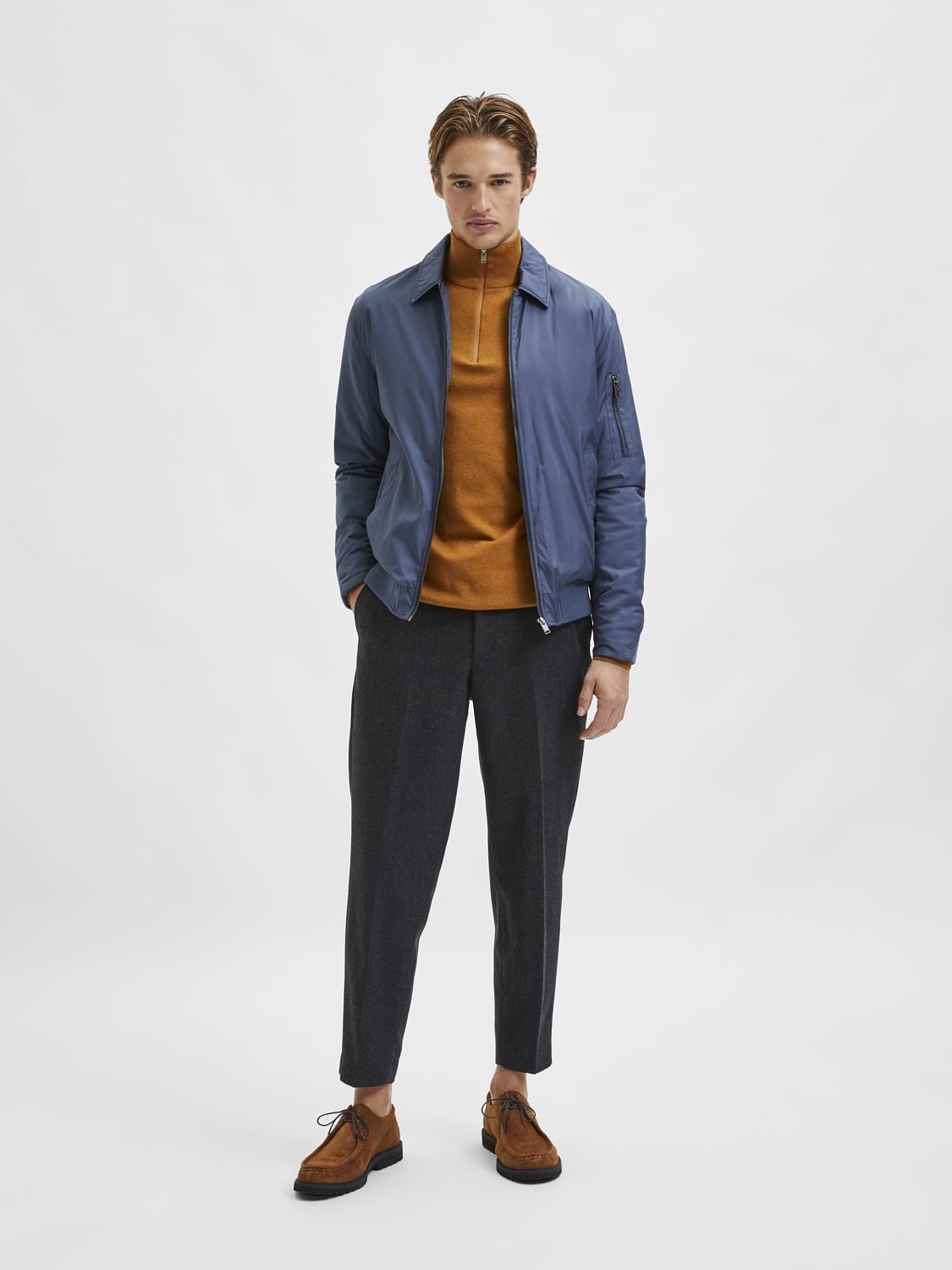 Blue Light Padded Jacket