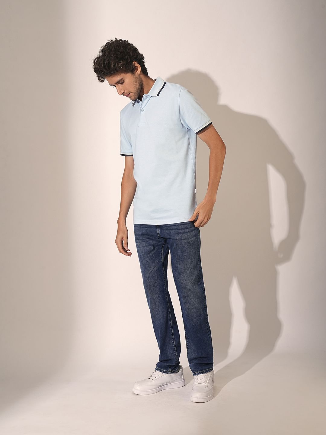 Light Blue Polo T-Shirt