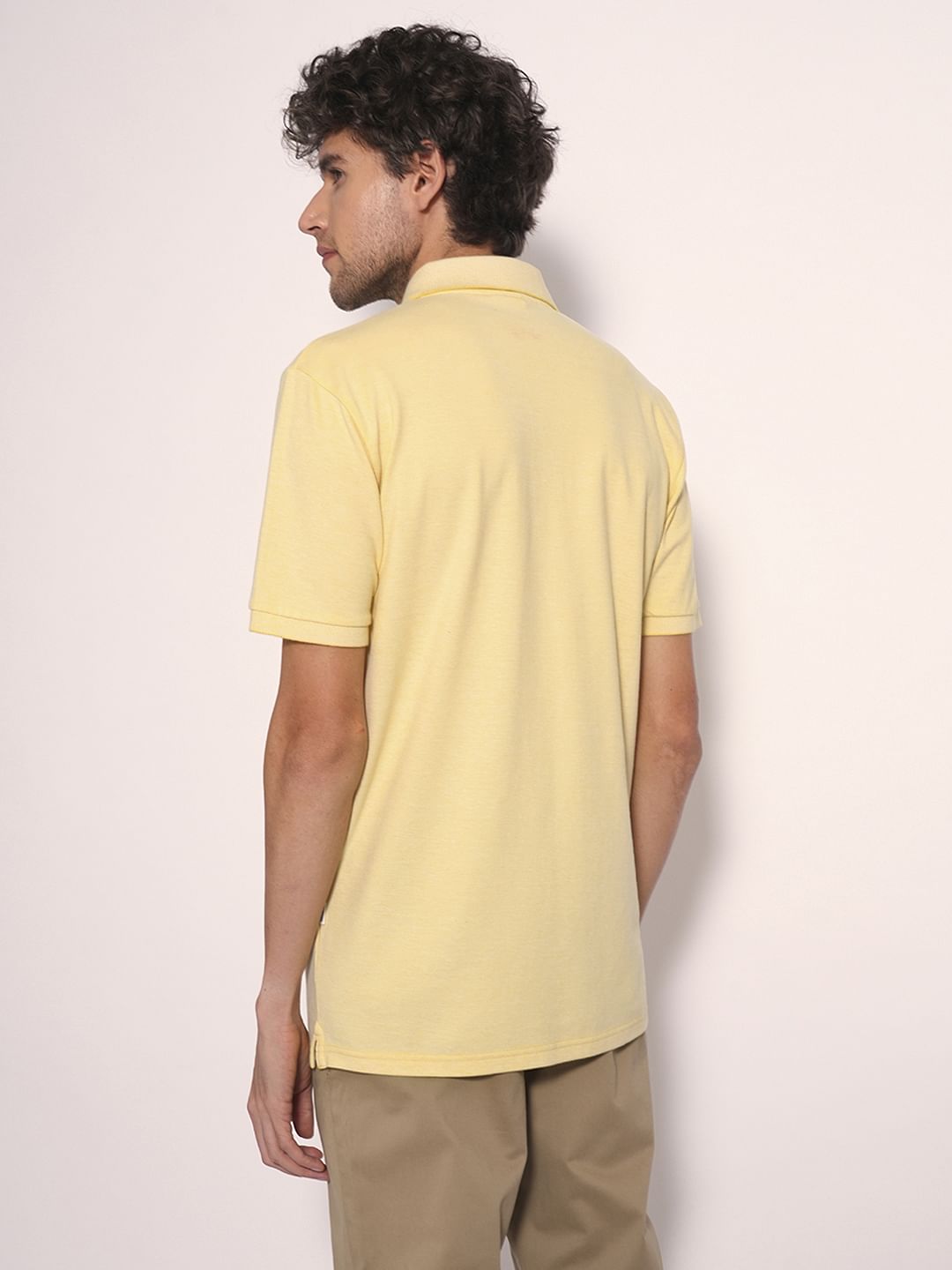 Yellow Organic Cotton Polo