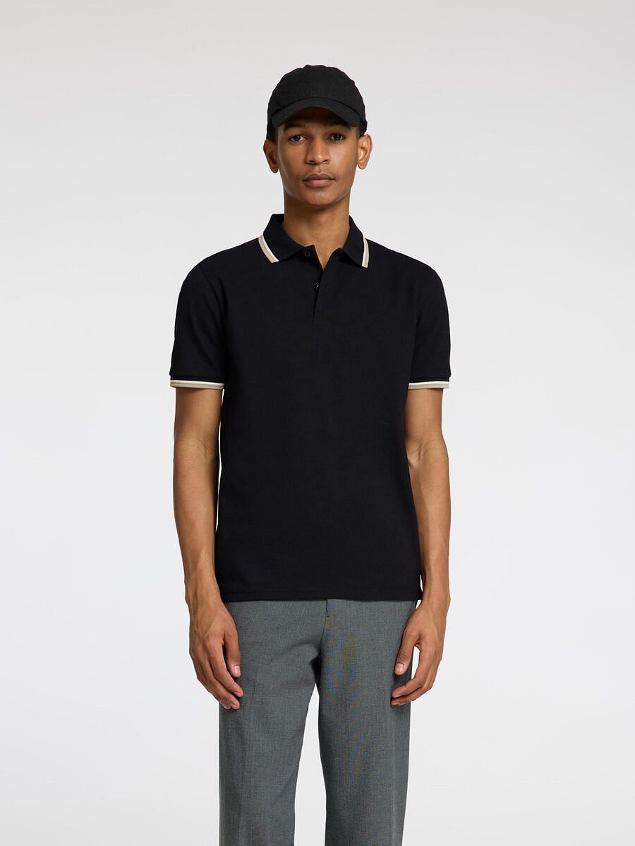 Black Polo T-Shirt