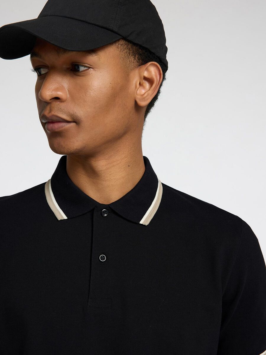 Black Polo T-Shirt