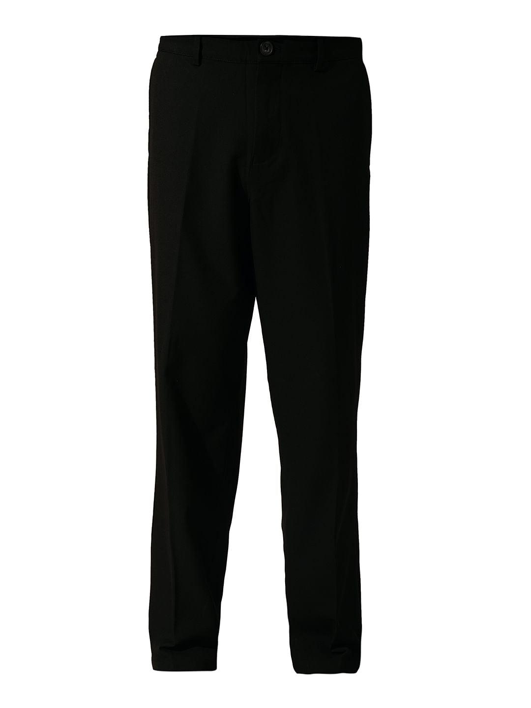 Black Relaxed Fit Tailored Trousers