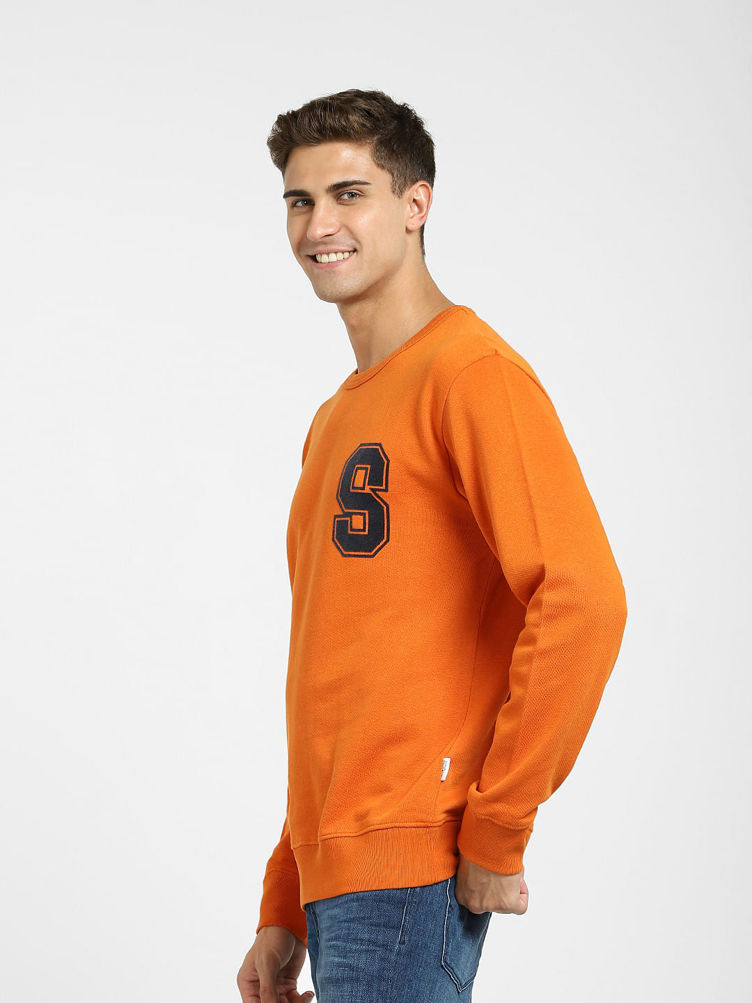 Orange Sweatshirt