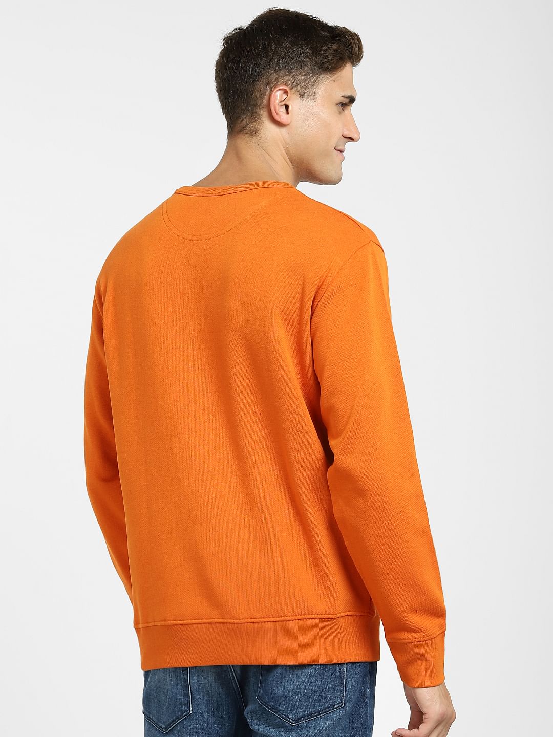 Orange Sweatshirt
