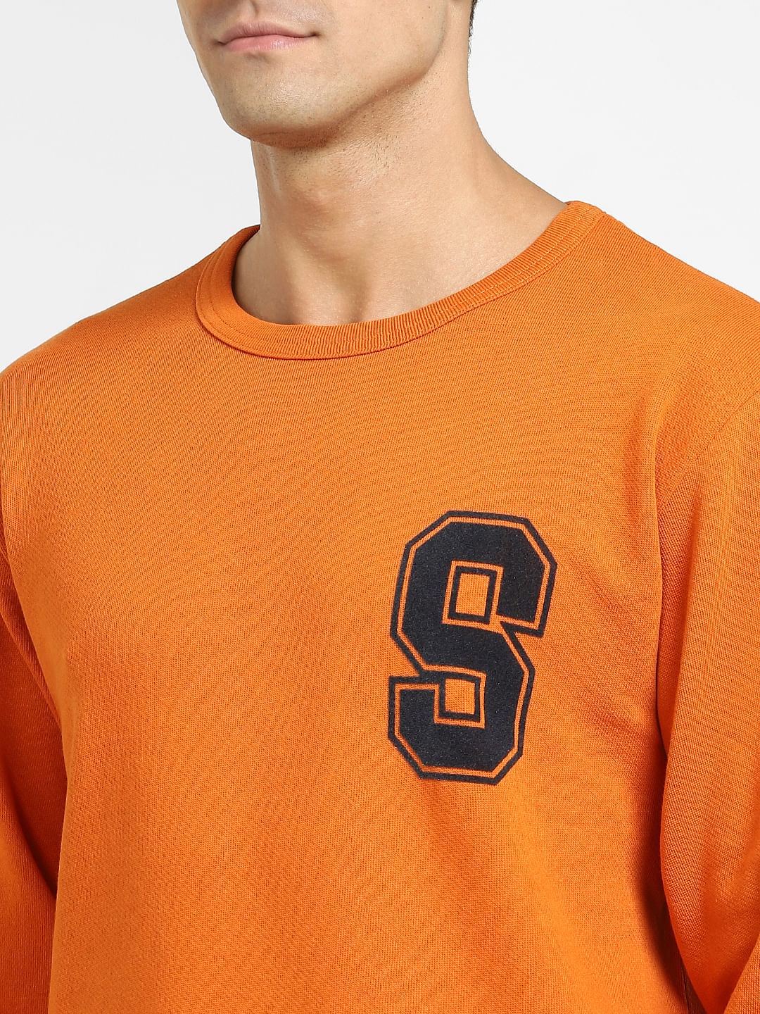 Orange Sweatshirt