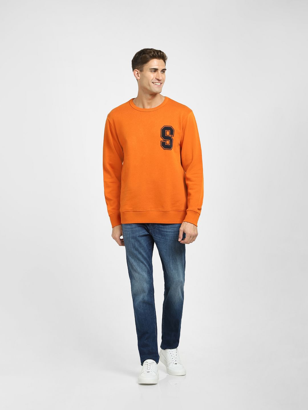 Orange Sweatshirt
