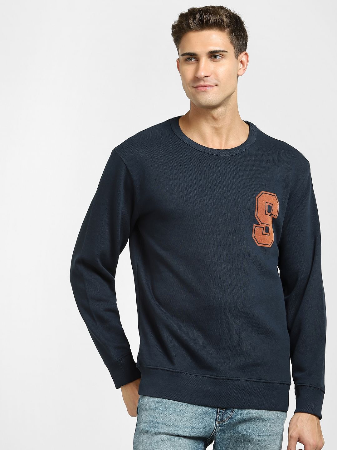 Navy Blue Sweatshirt