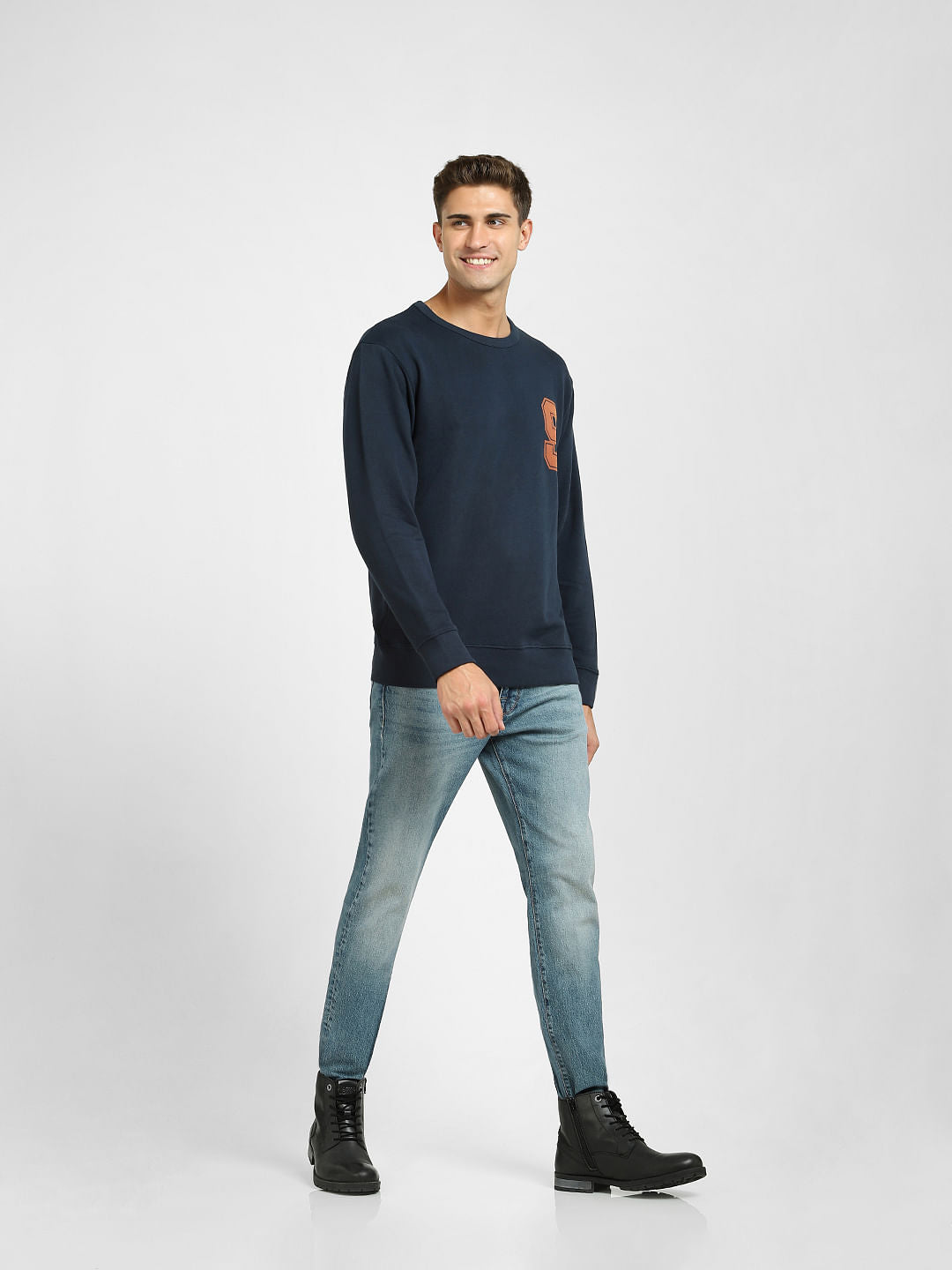 Navy Blue Sweatshirt