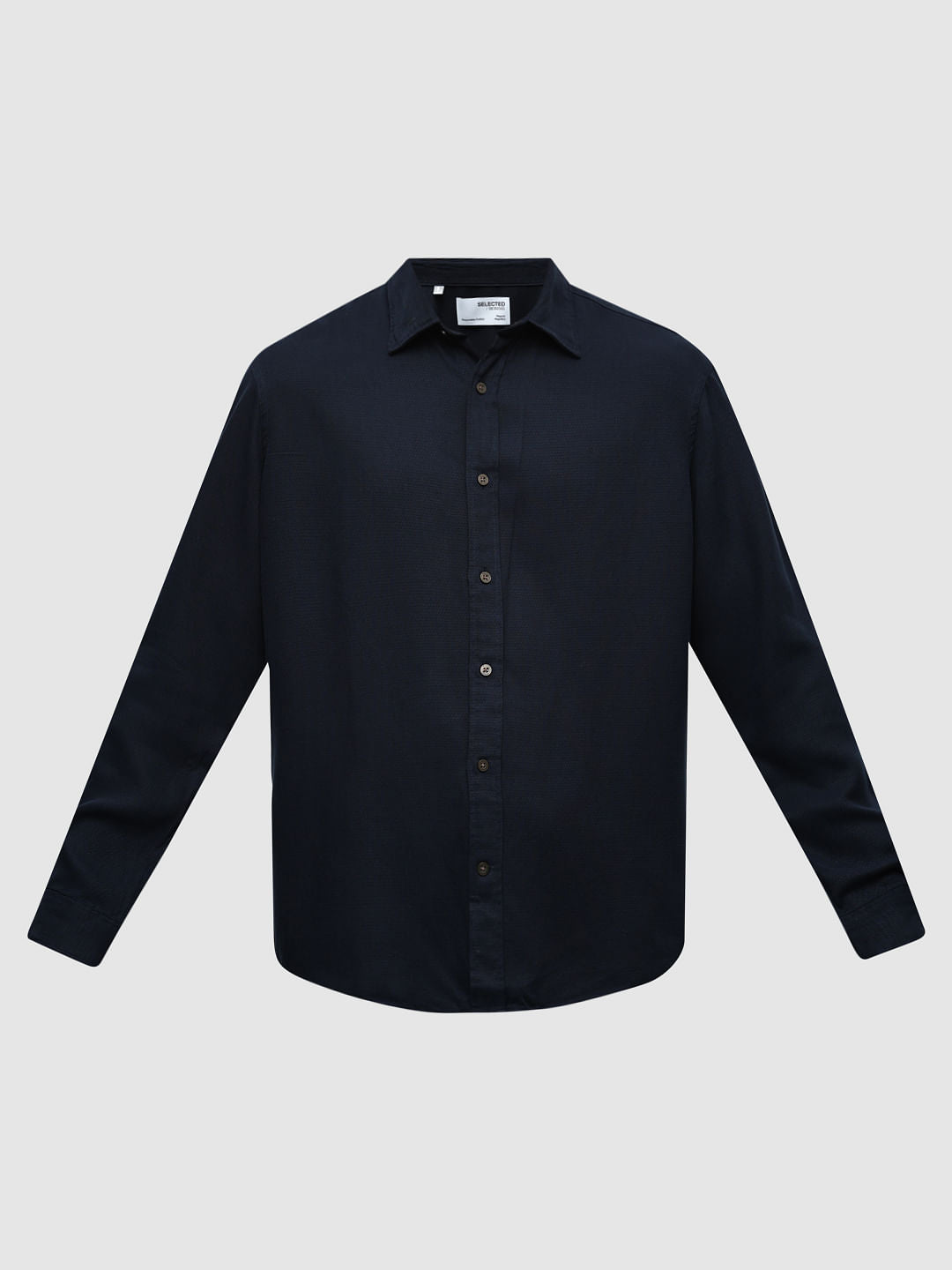 Dark Blue Full Sleeves Shirt