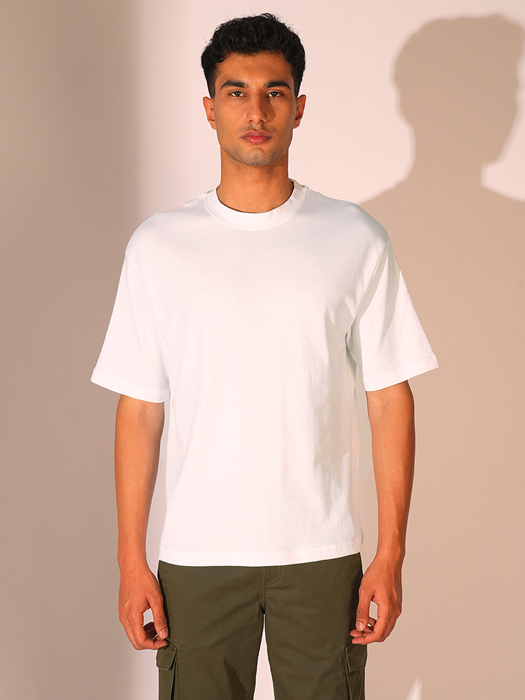 White Relaxed Fit T-shirt