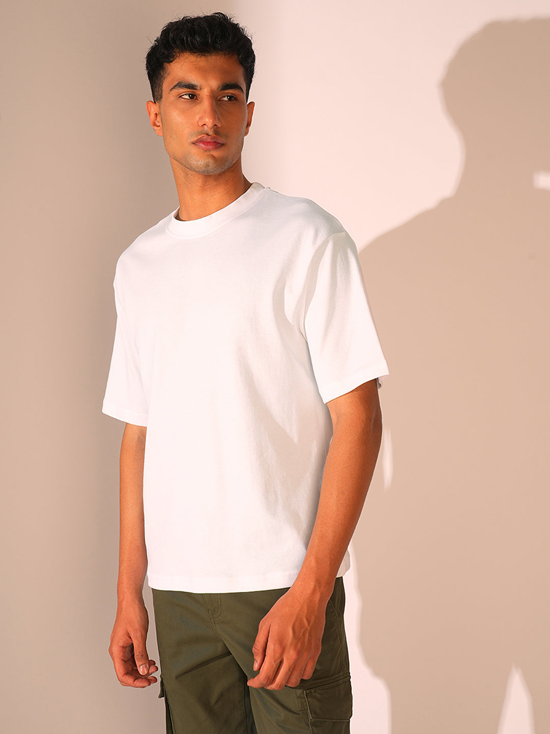 White Relaxed Fit T-shirt