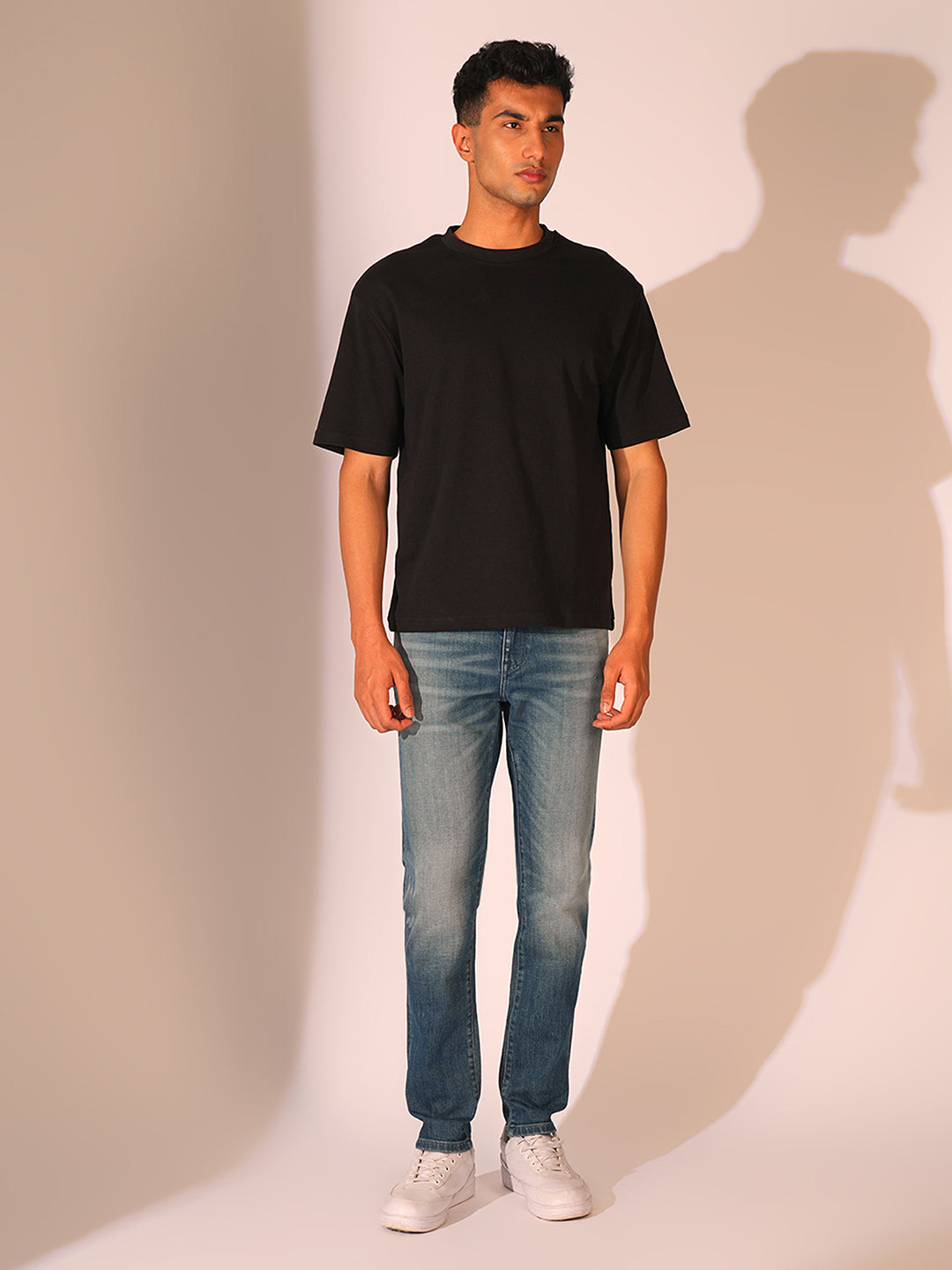 Black Relaxed Fit T-shirt