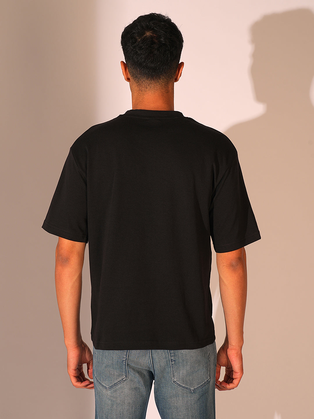 Black Relaxed Fit T-shirt