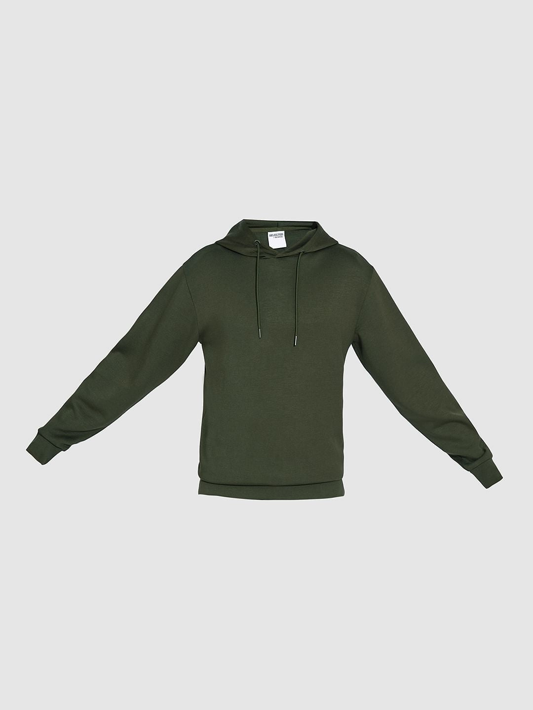 Dark Green Hooded Sweatshirt