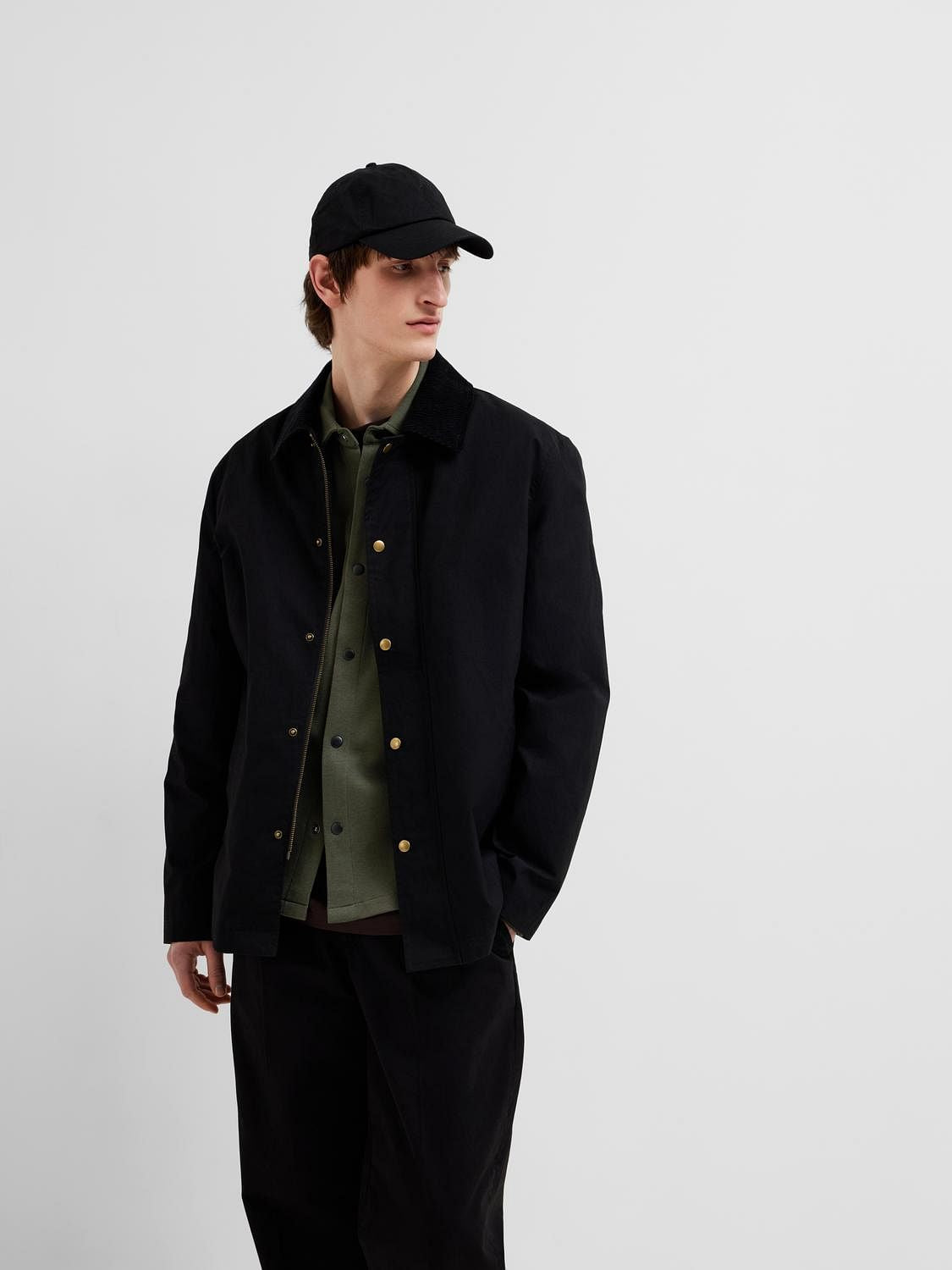 Green Organic Cotton Classic Overshirt