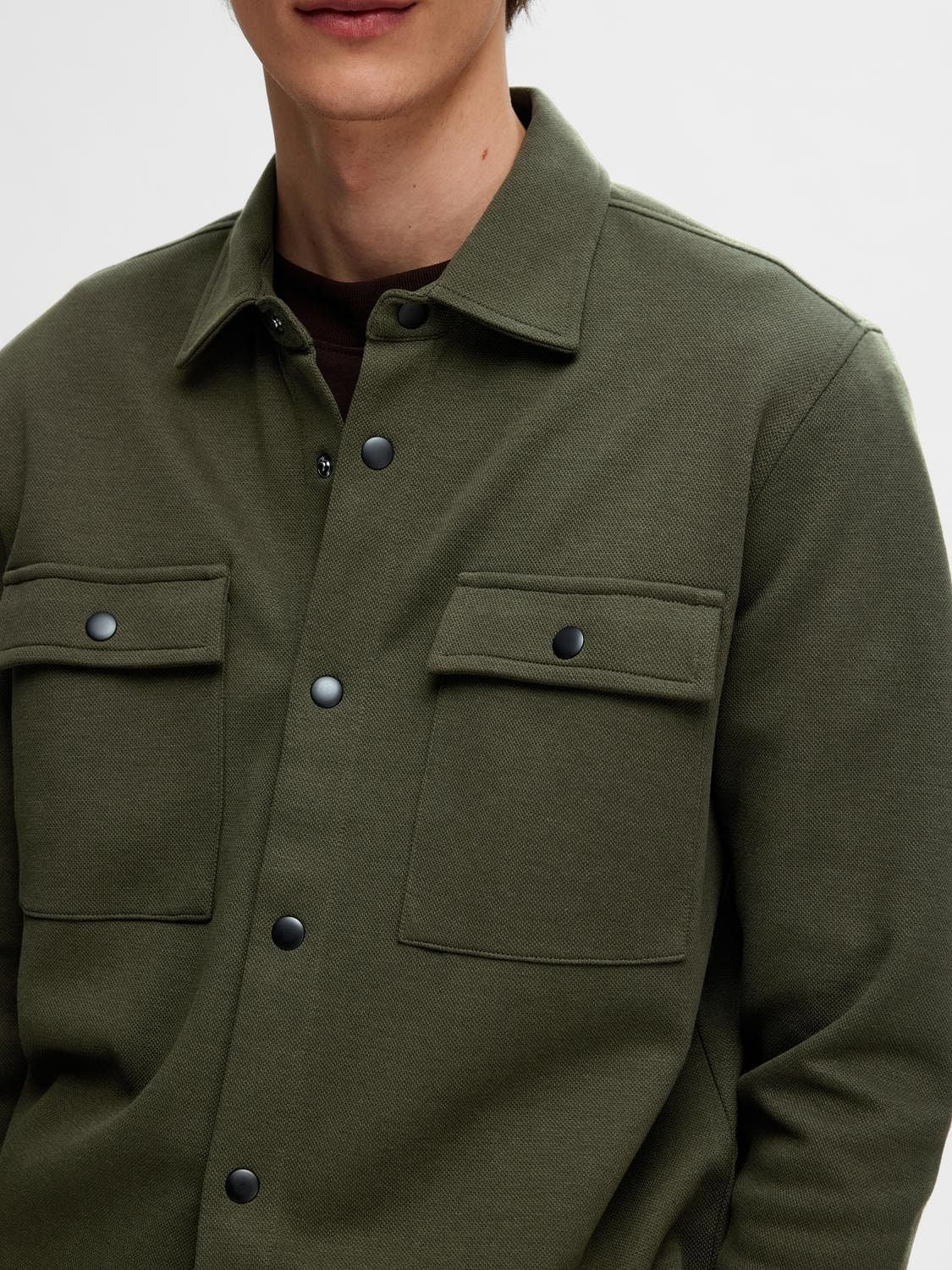 Green Organic Cotton Classic Overshirt