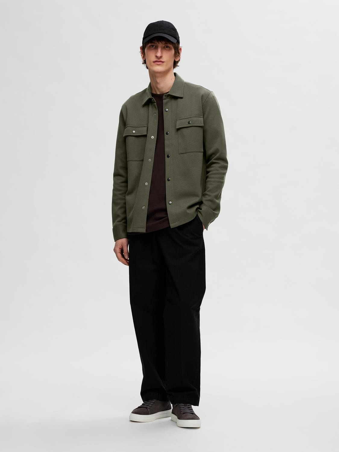 Green Organic Cotton Classic Overshirt