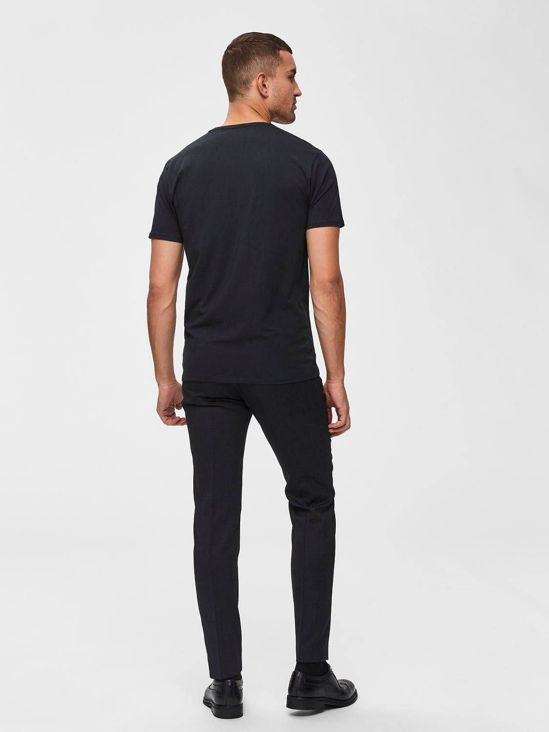 Black Pima Organic Cotton T-shirt
