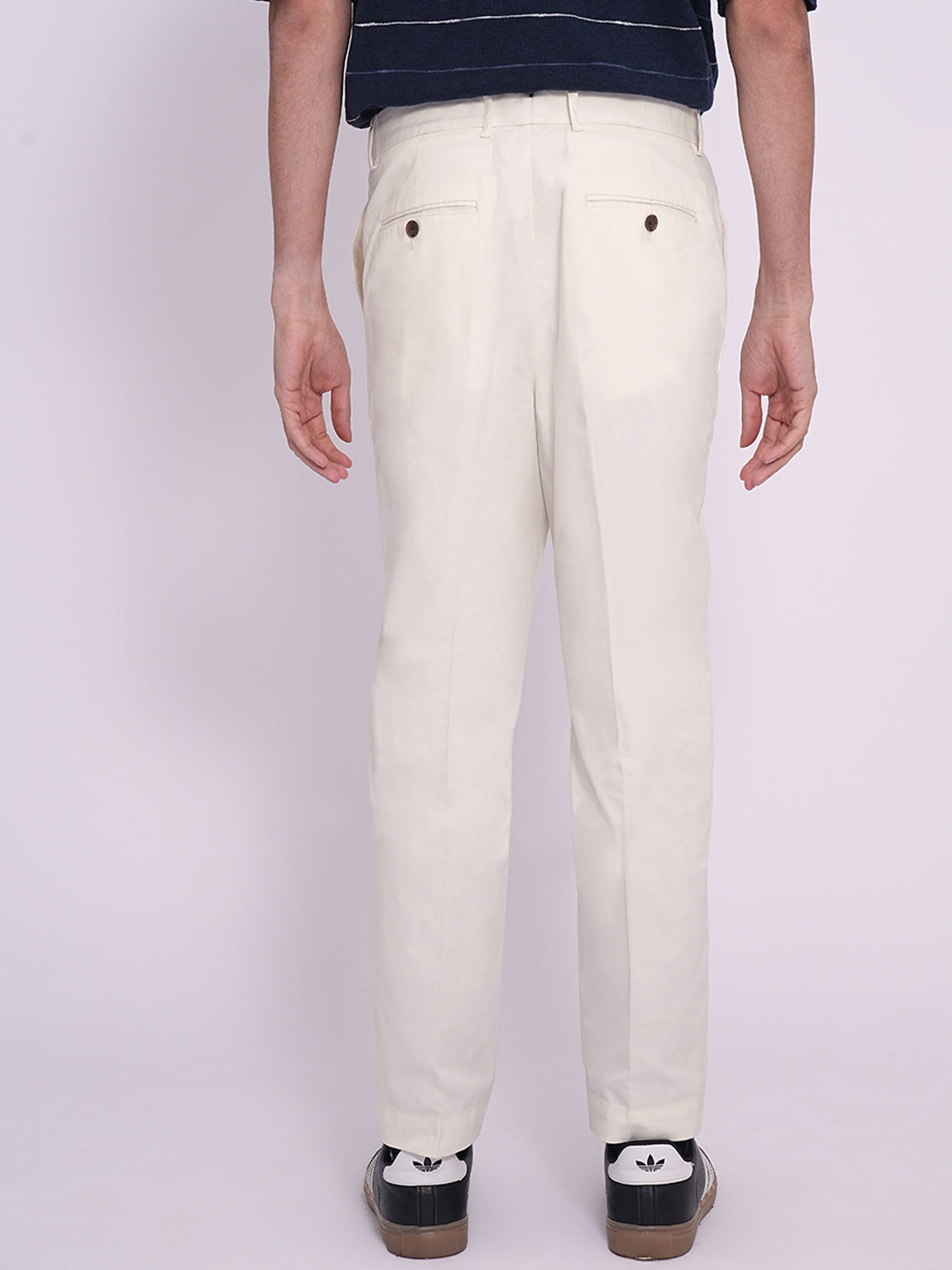 Egret Regular Fit Tailored trousers