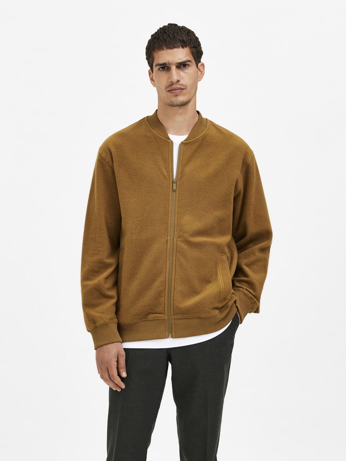 Brown Sweat Jacket