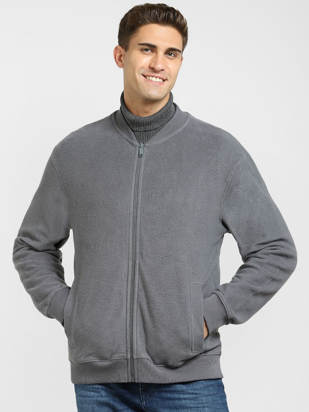 Grey Sweat Jacket
