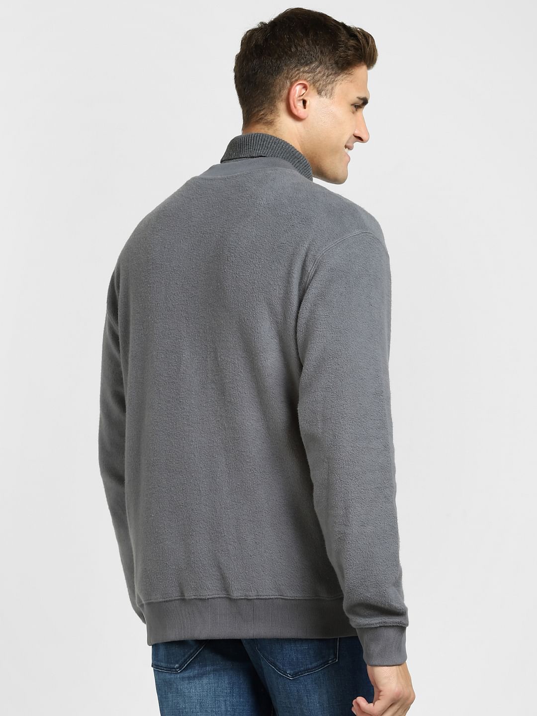 Grey Sweat Jacket