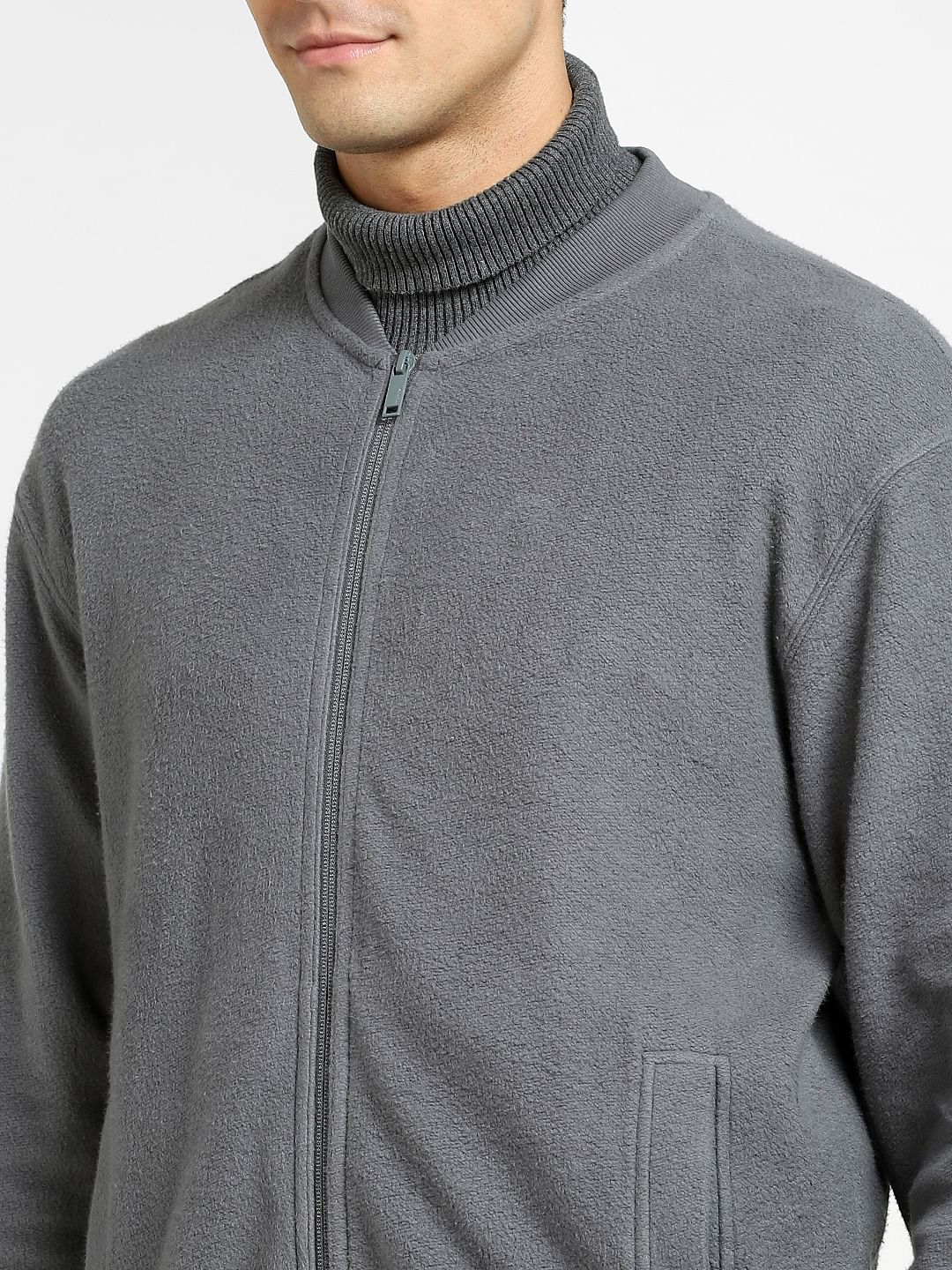 Grey Sweat Jacket