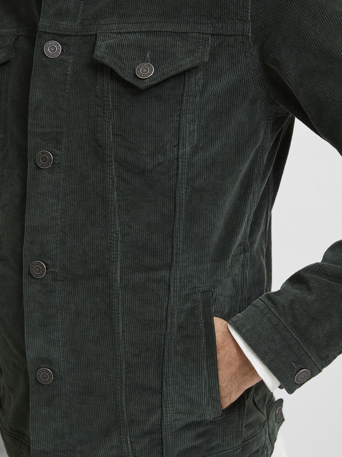 Dark Green Corduroy Jacket