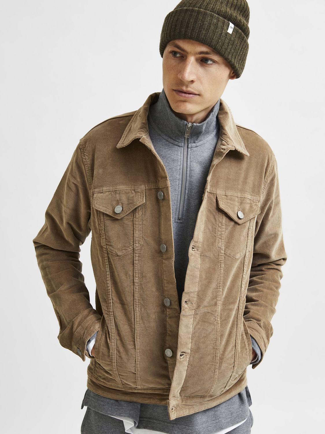 Brown Corduroy Jacket