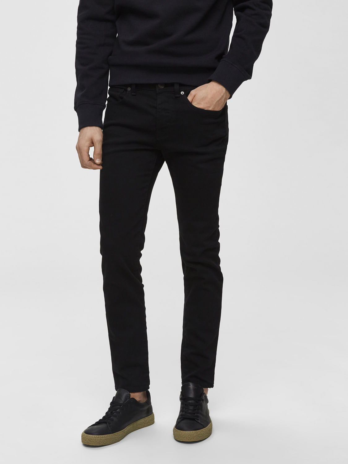 Black Pete Skinny Fit Jeans