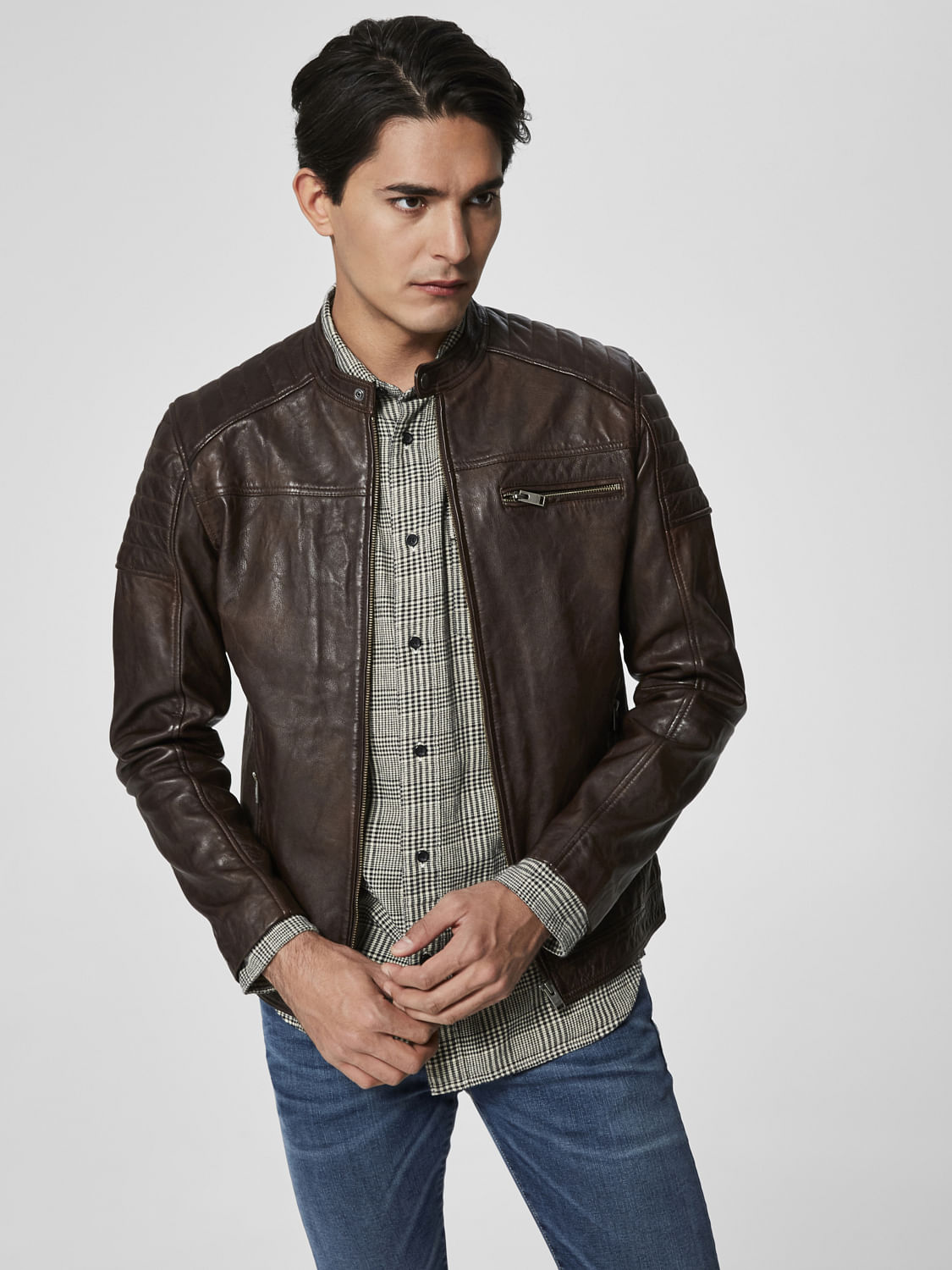 Brown Leather Jacket