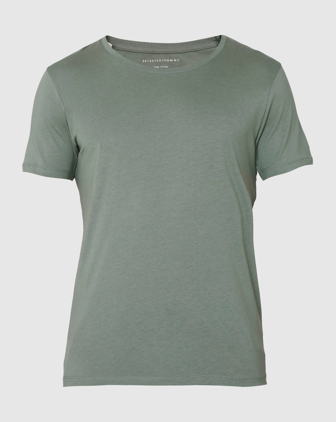 Grey Crew Neck T-Shirt