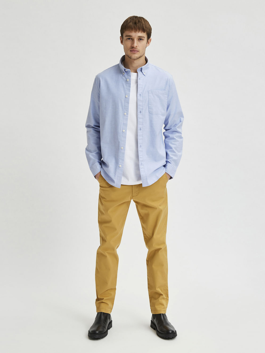 Light Blue Organic Cotton Shirt