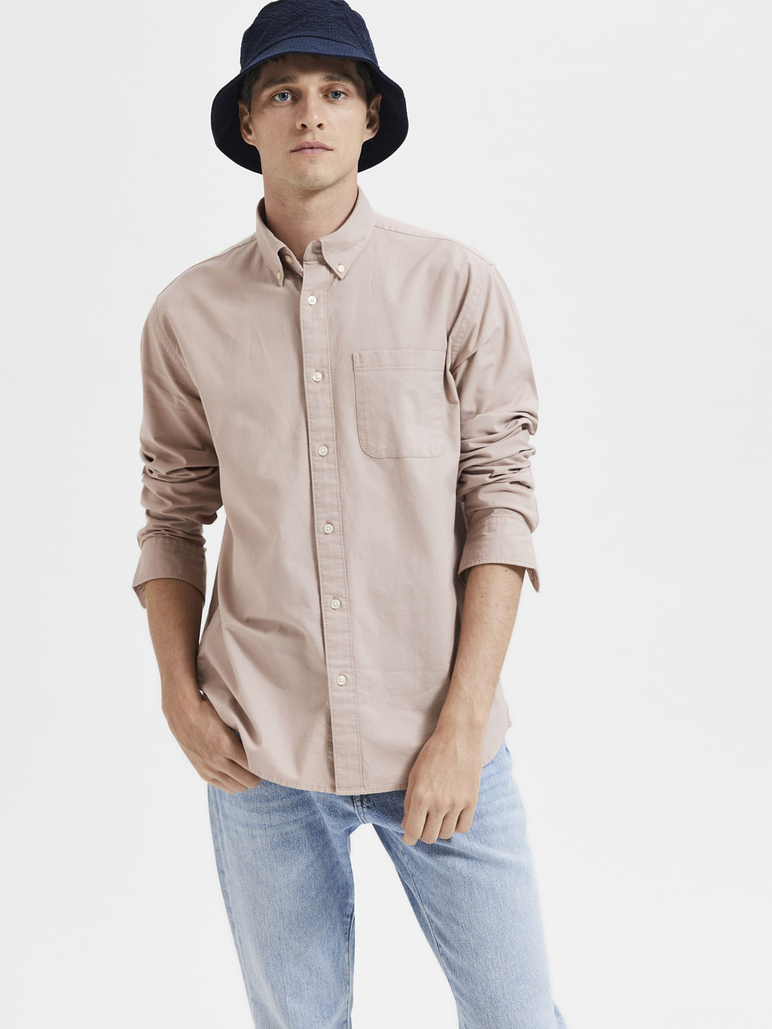 Beige Organic Cotton Shirt