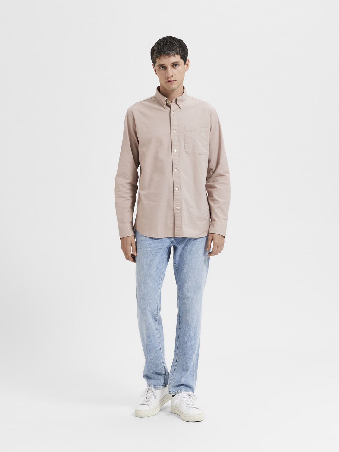 Beige Organic Cotton Shirt