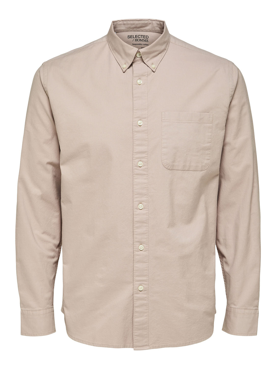 Beige Organic Cotton Shirt